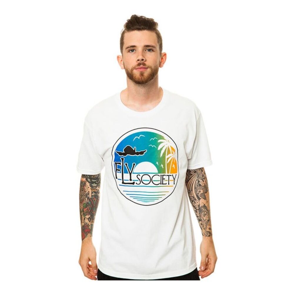 Fly Society Mens The Fly Life Graphic T-Shirt, NWT